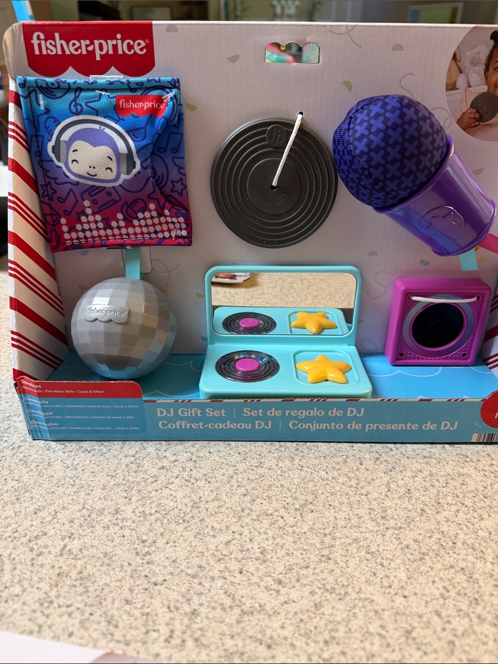 Fisher-Price DJ Play Set - Purple and Gray